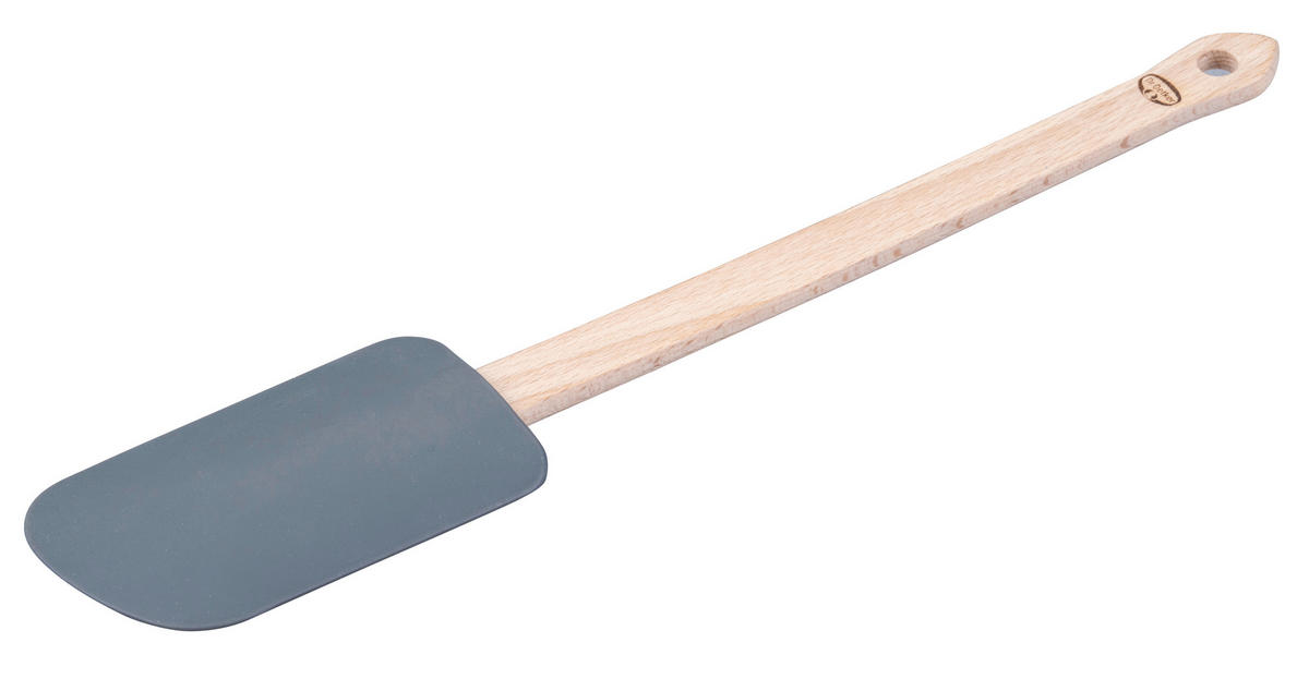 TEIGSCHABER - Buchefarben/Grau, Basics, Holz/Kunststoff (28cm) - Dr.Oetker