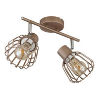STRAHLER Olin 30/12,5/17,5 cm  - Chromfarben/Braun, Design, Metall (30/12,5/17,5cm) - Globo