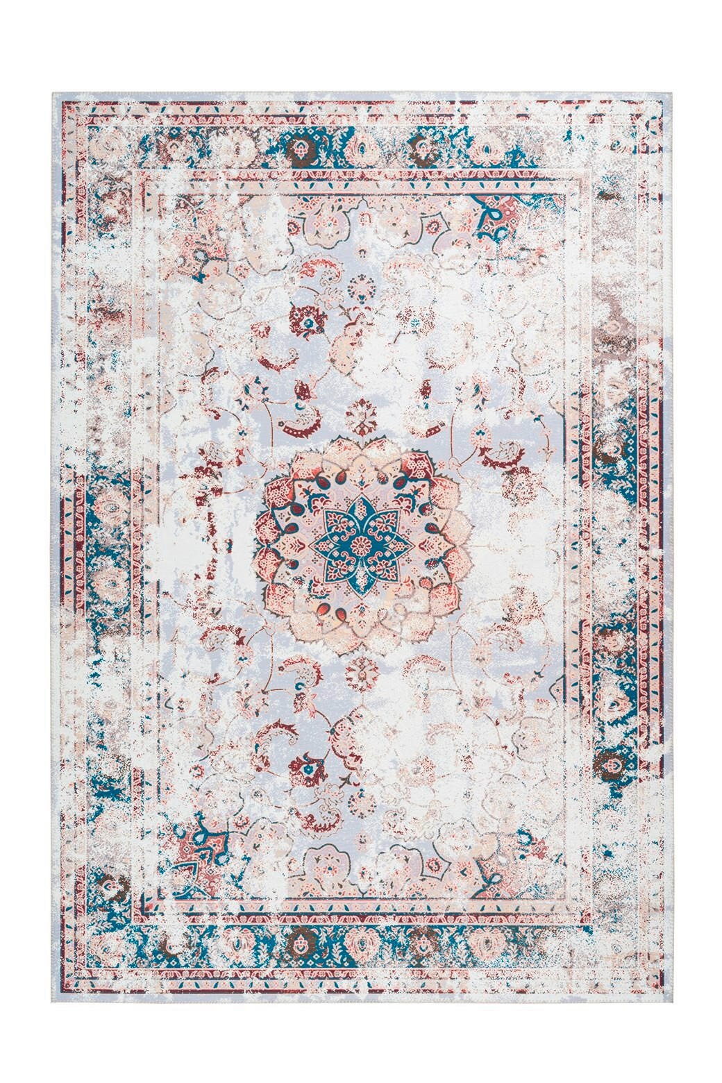 FLACHWEBETEPPICH 80/150 cm Galaxy 200 Multi / Braun Multicolor, Braun  - Multicolor/Braun, Basics, Textil (80/150cm) - Novel