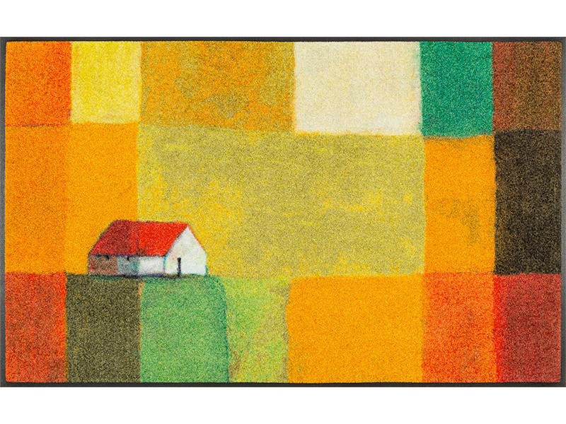 FUßMATTE 75/120 cm Meadow Lands  - Multicolor, KONVENTIONELL, Kunststoff/Textil (75/120cm) - wash+dry