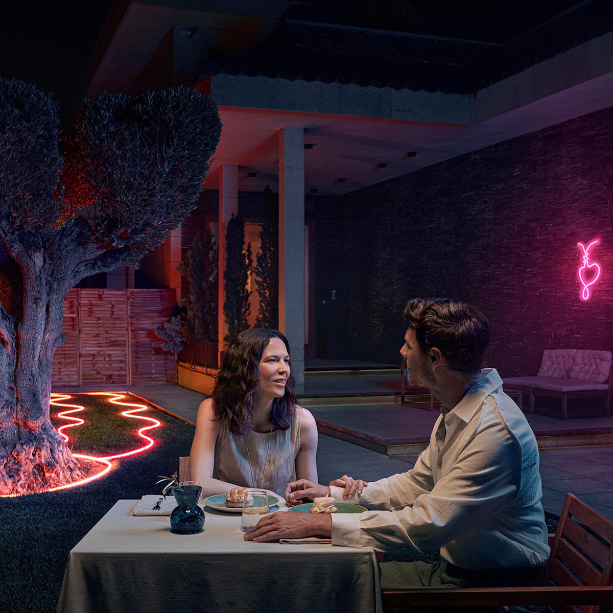 LED-STRIP 1,1/2,1/500 cm   - Weiß, KONVENTIONELL, Kunststoff (1,1/2,1/500cm) - Philips HUE