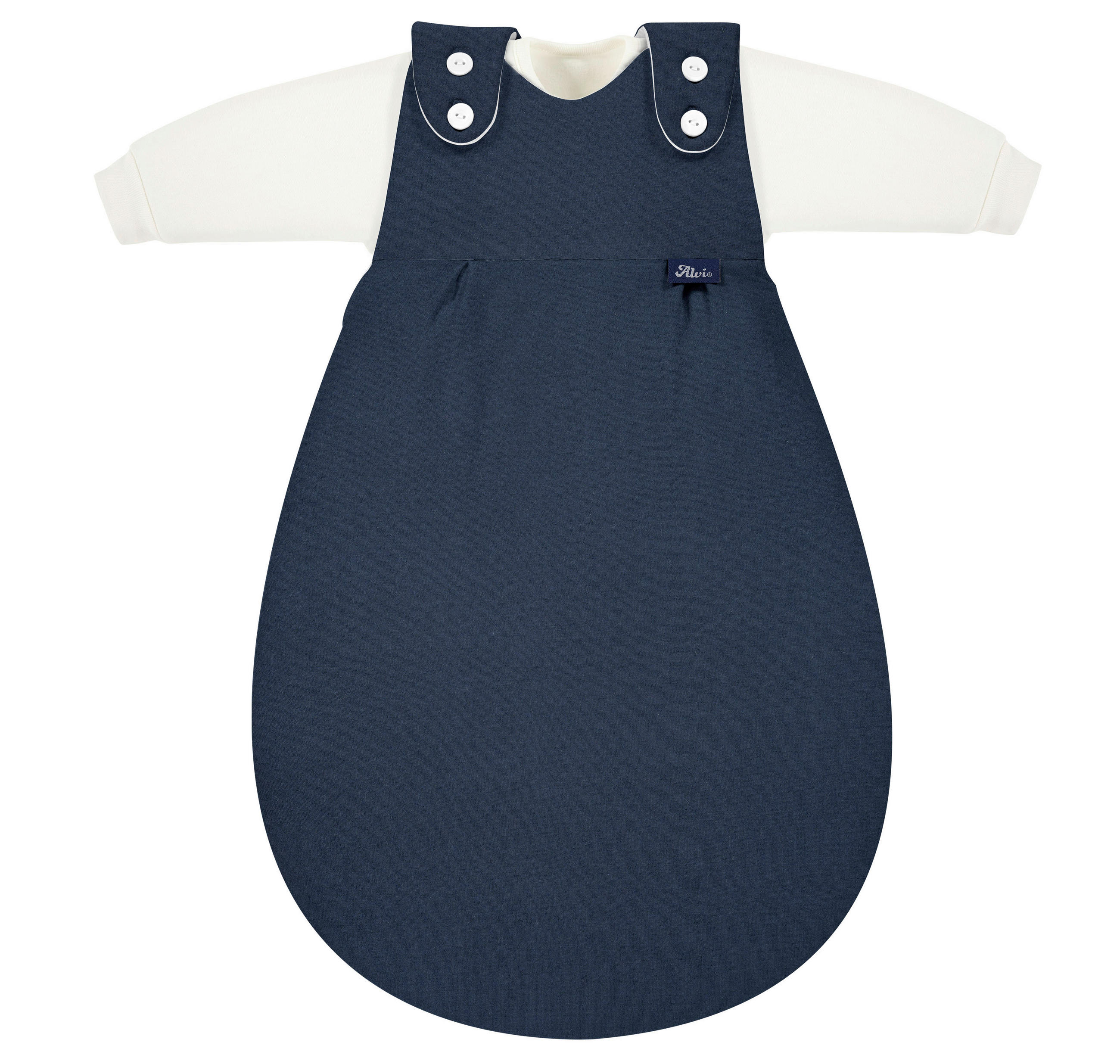 BABYSCHLAFSACKSET Poseidon    62/68   - Dunkelblau, Basics, Textil (62/68null) - Alvi