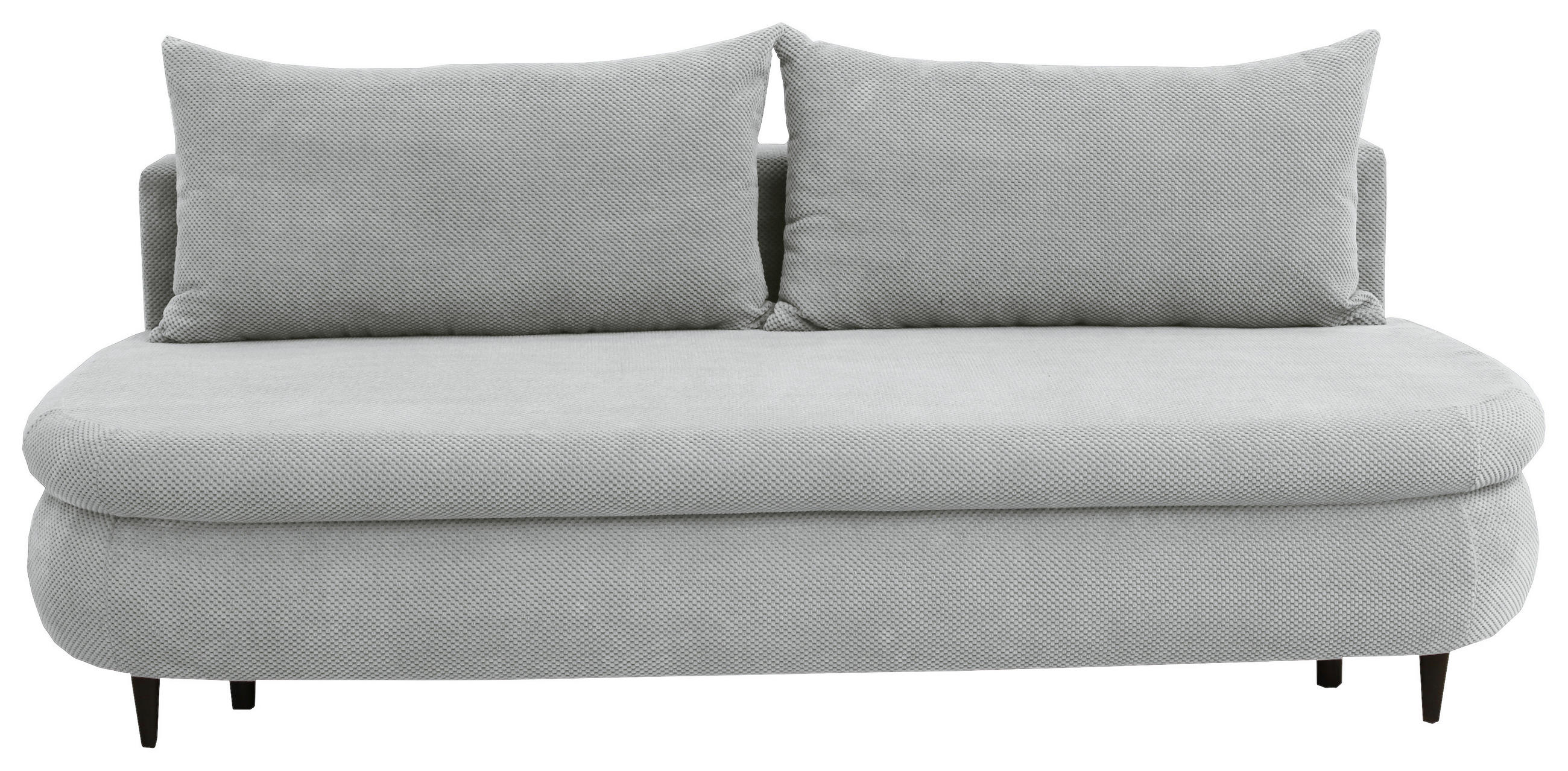 TROSJED NA RAZVLAČENJE tekstil  svijetlo siva    - svijetlo siva/crna, Design, tekstil (213/89/105cm) - Novel