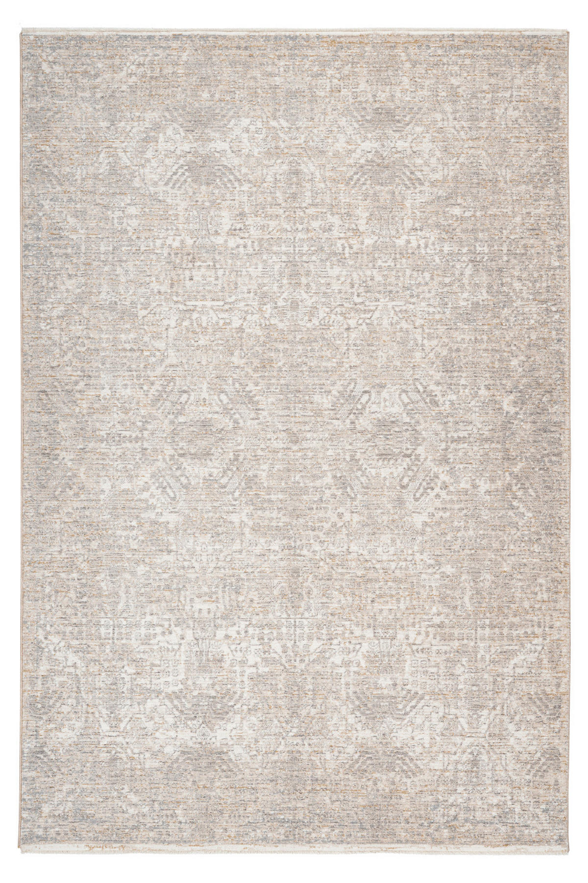 COVOR CU ȚESĂTURĂ PLATĂ  - gri, Basics, textil (140/200cm)