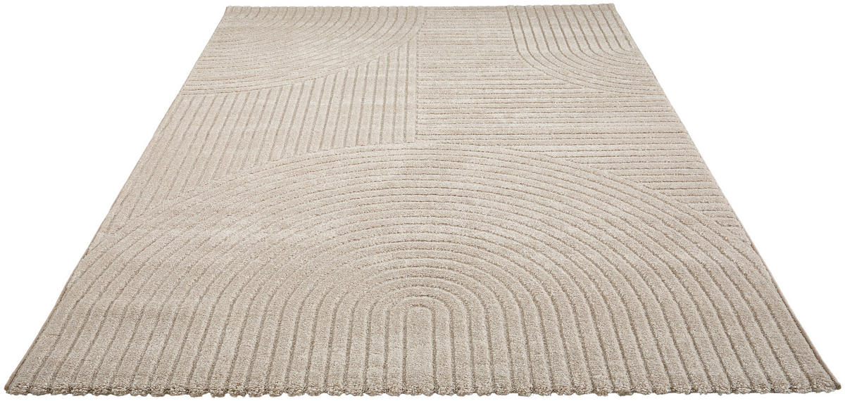 WEBTEPPICH 120 cm Granada Taupe  - Taupe, Design, Textil (120cm) - Novel