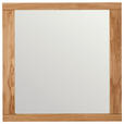 WANDSPIEGEL 80/80/2 cm    in quadratisch  - Eichefarben, KONVENTIONELL, Glas/Holz (80/80/2cm) - Carryhome