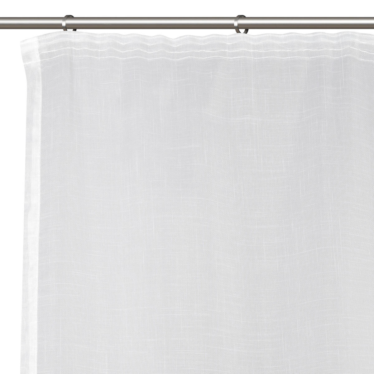 HOTOVÝ ZÁVĚS, 300/175 cm - bílá, Basics, textil (300/175cm) - Esposa