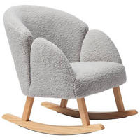 KINDER-SCHAUKELSESSEL - Grau, Trend, Textil (46,5/55,5/55cm) - Jimmylee