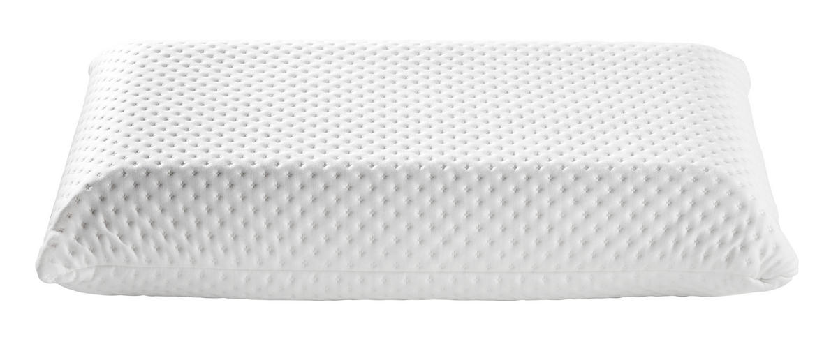 NACKENSTÜTZKISSEN  40/80 cm  - Weiß, Basics, Textil (40/80cm) - Novel
