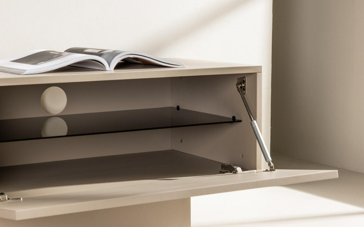 TV-BÄNK 160/45/47 cm  - beige, Design, trämaterial (160/45/47cm) - Best Price