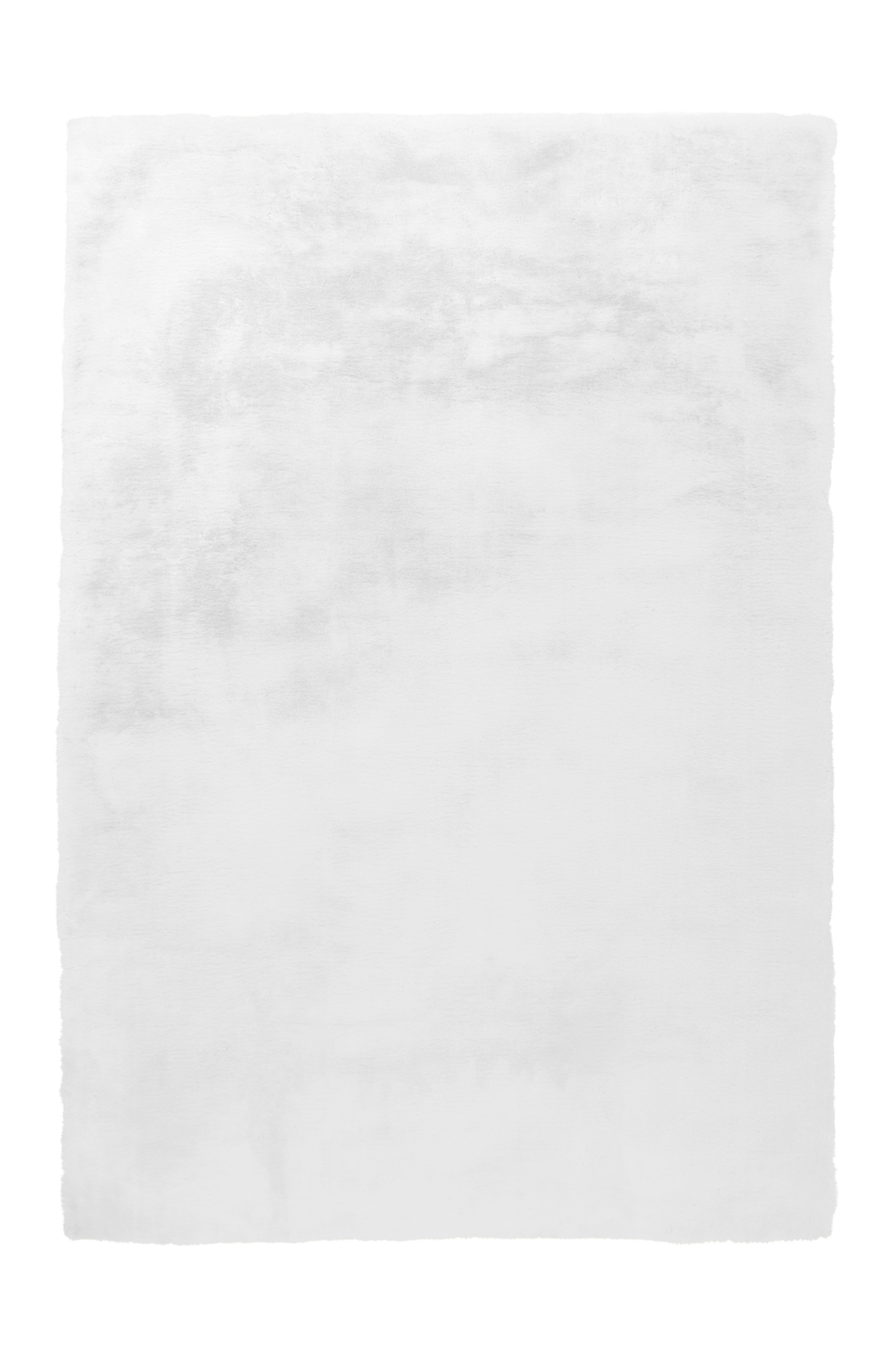 HOCHFLORTEPPICH 80/150 cm Rabbit  - Weiß, Trend, Textil (80/150cm)