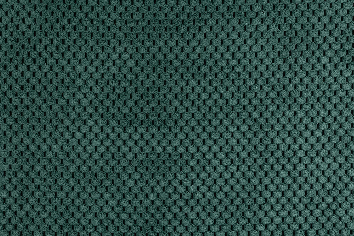 SCHLAFSOFA  mit Liegefunktion, Schlafen auf Sitzhöhe, Rücken echt Chenille Grün  - Schwarz/Grün, KONVENTIONELL, Kunststoff/Textil (222/90/100cm) - Carryhome