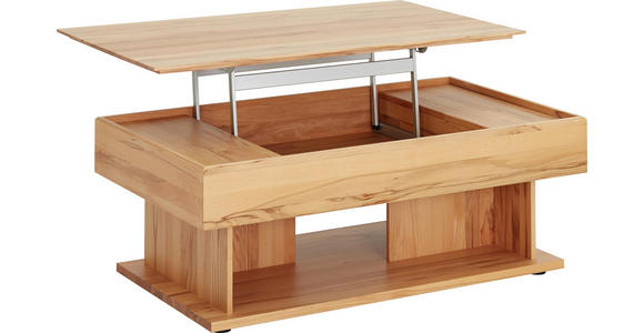 COUCHTISCH in Holz 120/70/45-65 cm - Buchefarben, KONVENTIONELL, Holz (120/70/45-65cm) - Valnatura