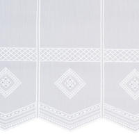 KURZGARDINE 45 cm   - Perlmutt, KONVENTIONELL, Textil (45cm) - Esposa