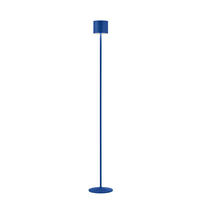 AKKU-STEHLEUCHTE Marisa 19/125 cm  - Blau, MODERN, Metall (19/125cm) - Musterring