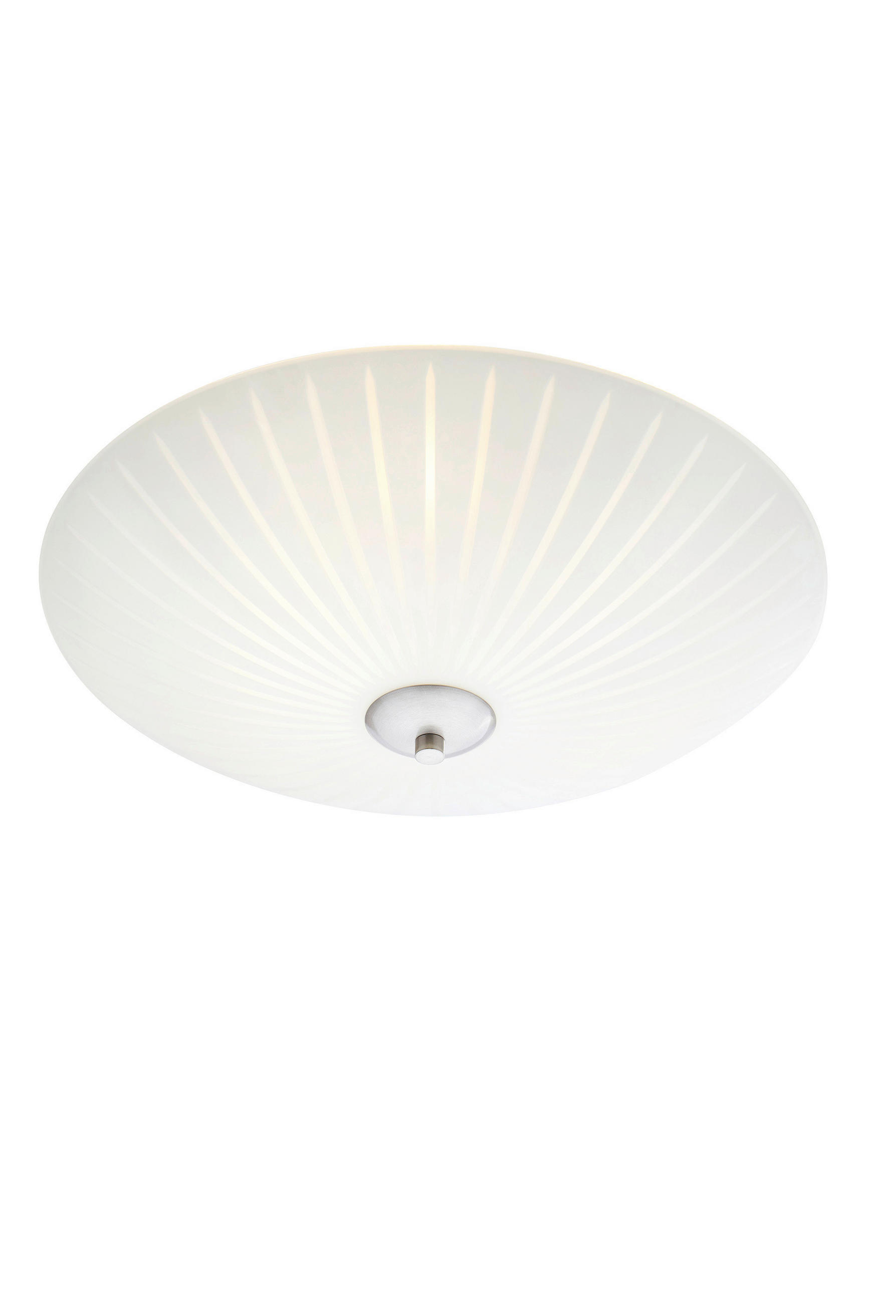 DECKENLEUCHTE  43/15 cm    - Weiß, Basics, Glas/Metall (43/15cm) - Markslöjd