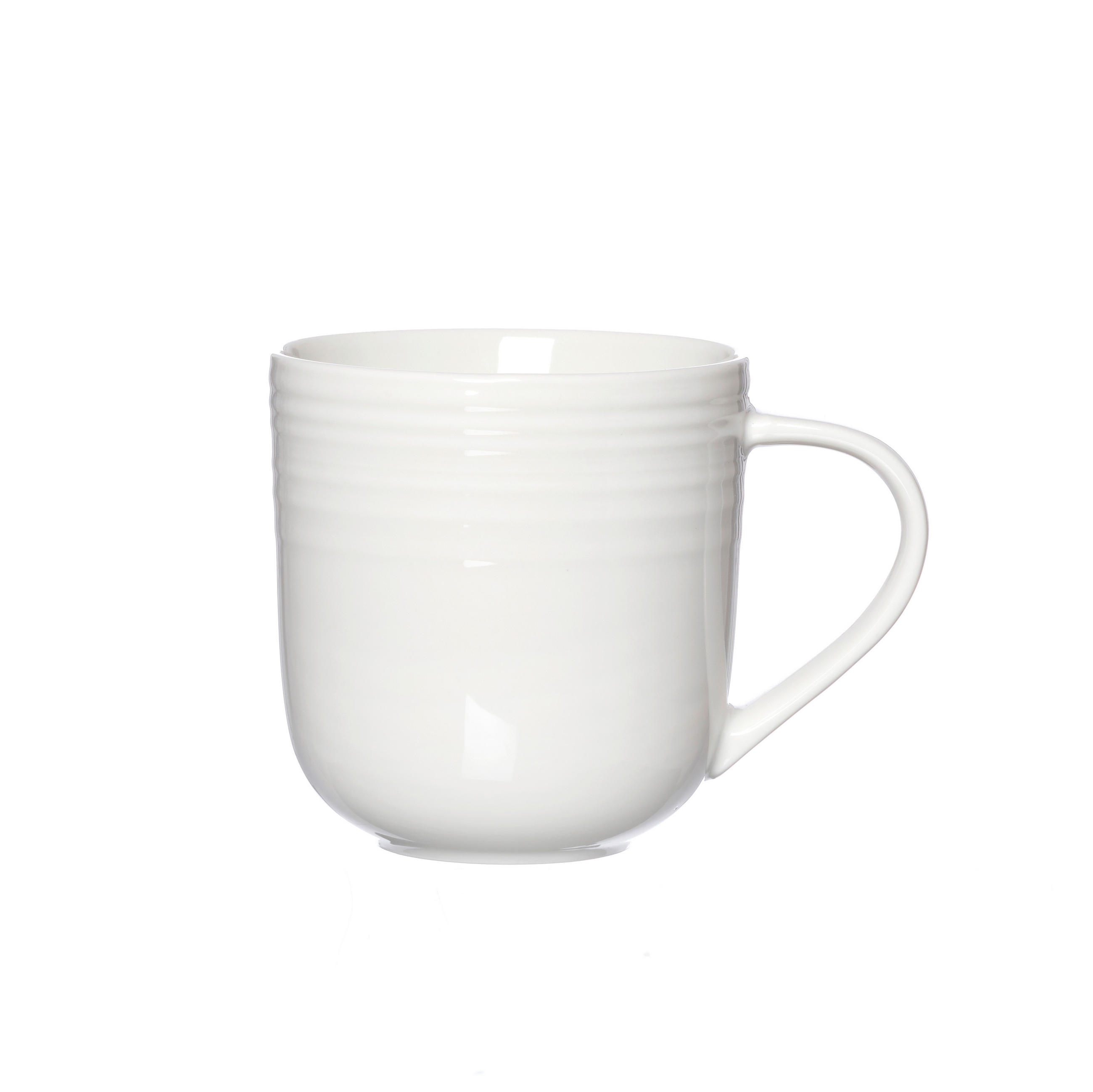 KAFFEEBECHER LEVI  400 ml   - Weiß, Basics, Keramik (9/13/10cm) - Ritzenhoff Breker