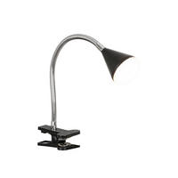 LED-KLEMMLEUCHTE 42/6/10 cm  - Chromfarben/Transparent, Basics, Kunststoff/Metall (42/6/10cm) - Boxxx