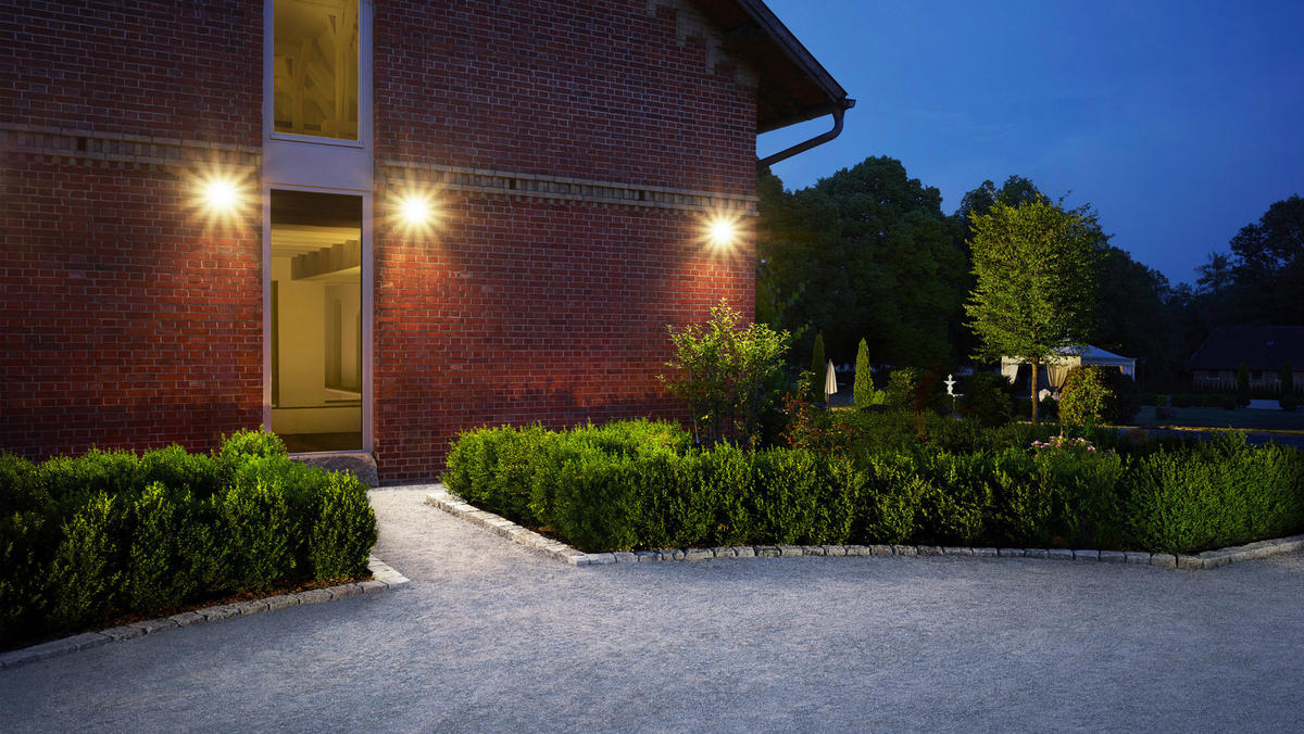 LED-AUßENLEUCHTE 16,7/15,7/17,8 cm   - Design (16,7/15,7/17,8cm) - Steinel