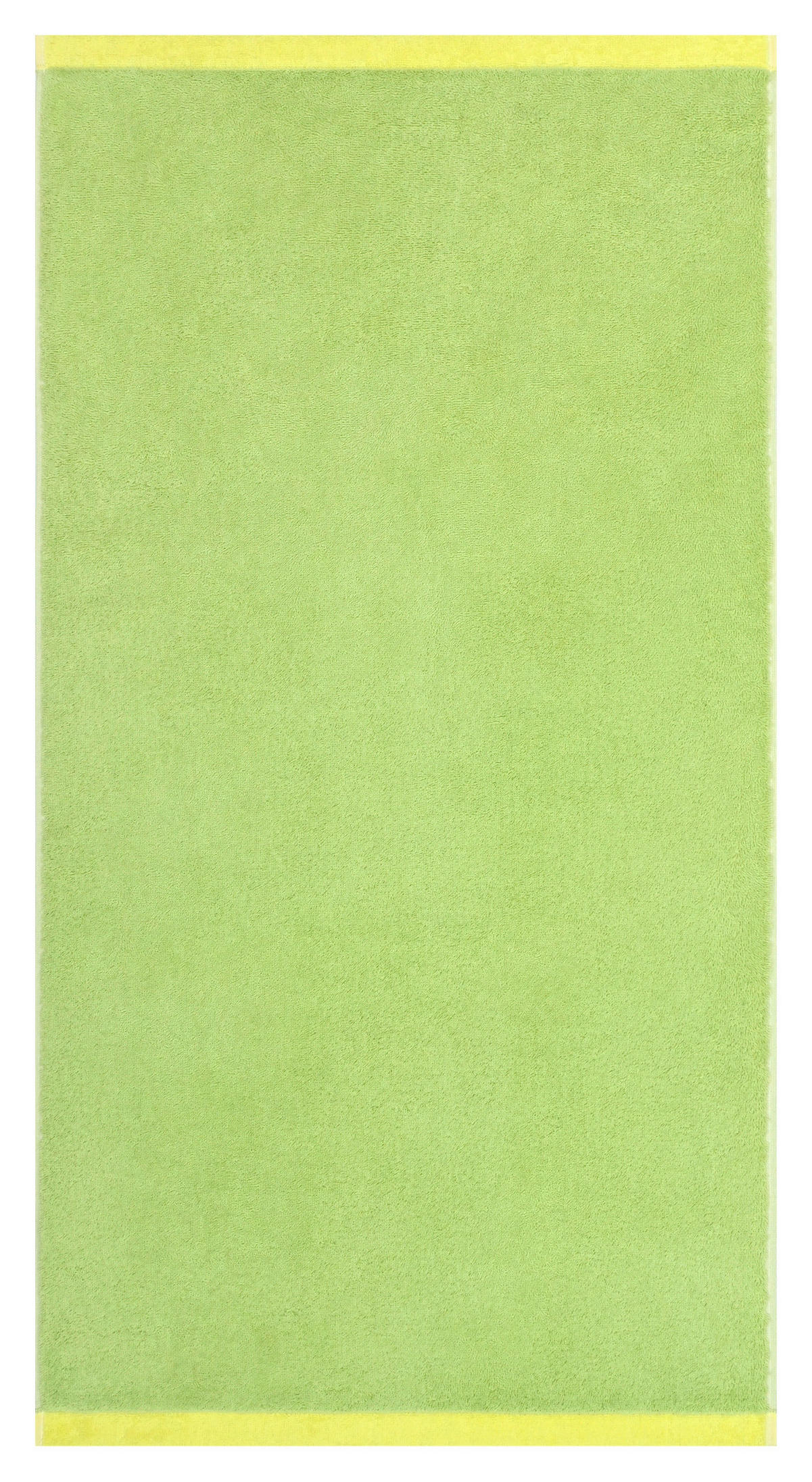 DUSCHTUCH Lifestyle Splash 70/140 cm  - Türkis/Gelb, Basics, Textil (70/140cm) - Cawoe