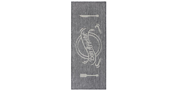 KÜCHENLÄUFER 62/150 cm Cucina Creme, Grau - Creme/Grau, Design, Kunststoff (62/150cm) - Esposa