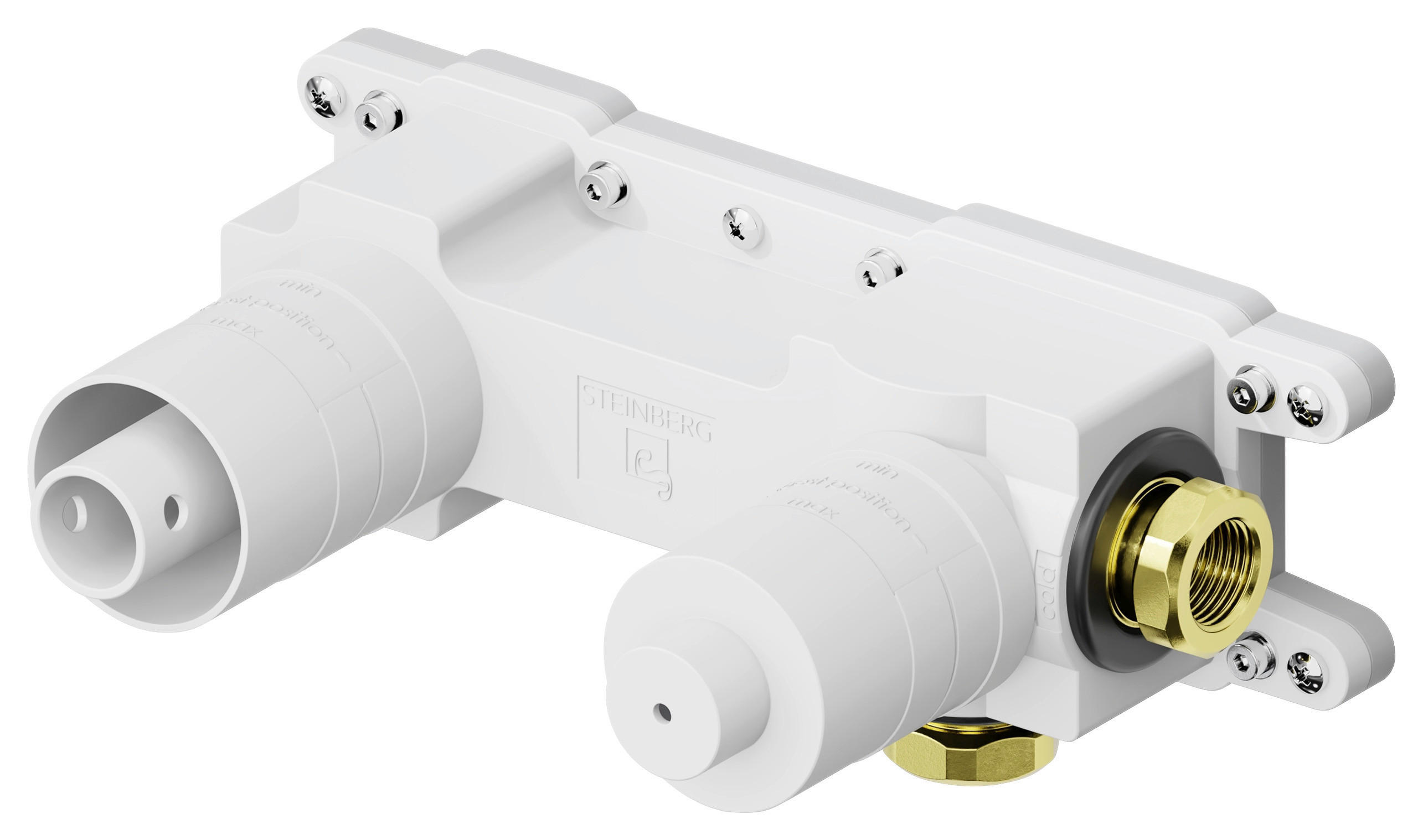 Unterputz-Einbaukörper 010 1800 3  - Grau, MODERN, Kunststoff (22,9/10/22cm)