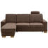 WOHNLANDSCHAFT in Textil Braun - Eichefarben/Braun, KONVENTIONELL, Holz/Textil (163/248cm) - Beldomo System WOHNLANDSCHAFT in Textil Braun - Eichefarben/Braun, KONVENTIONELL, Holz/Textil (163/248cm) - Beldomo System