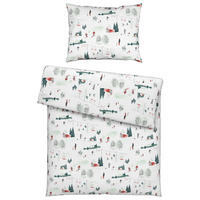 POSTEĽNÁ BIELIZEŇ, flanel, viacfarebná, 140/200 cm - viacfarebná, Konventionell, textil (140/200cm) - Esposa
