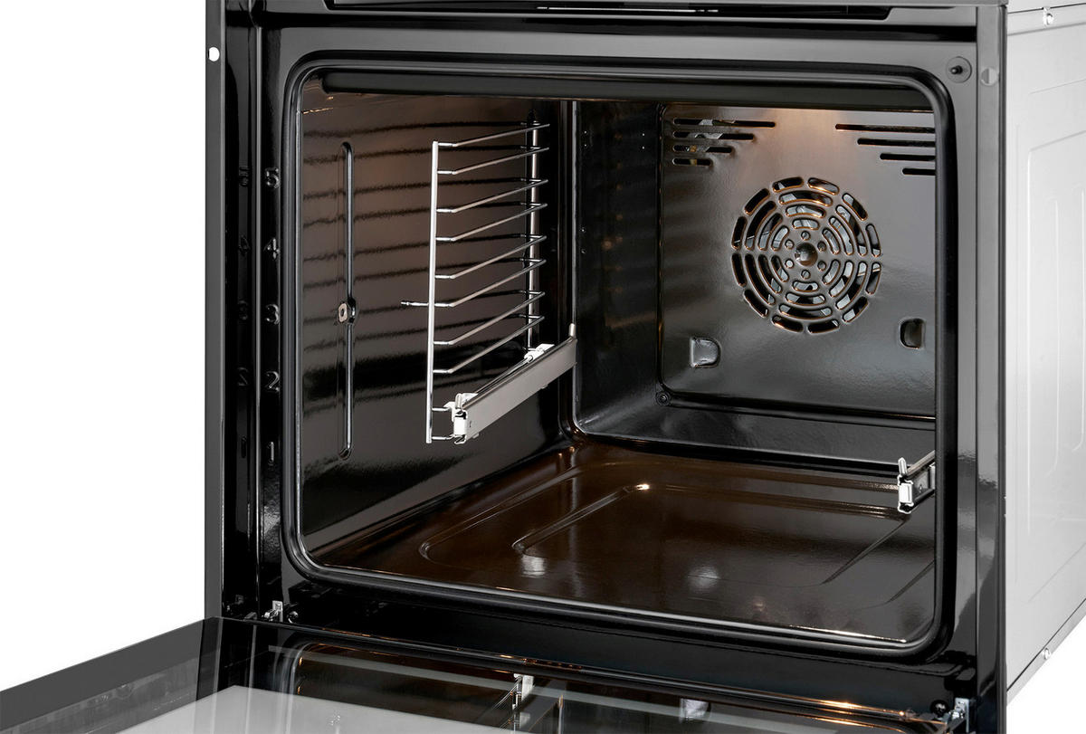 EINBAUBACKOFEN EBO 7913  - Schwarz, Trend, Metall (59,5/59,5/57,5cm) - Bomann