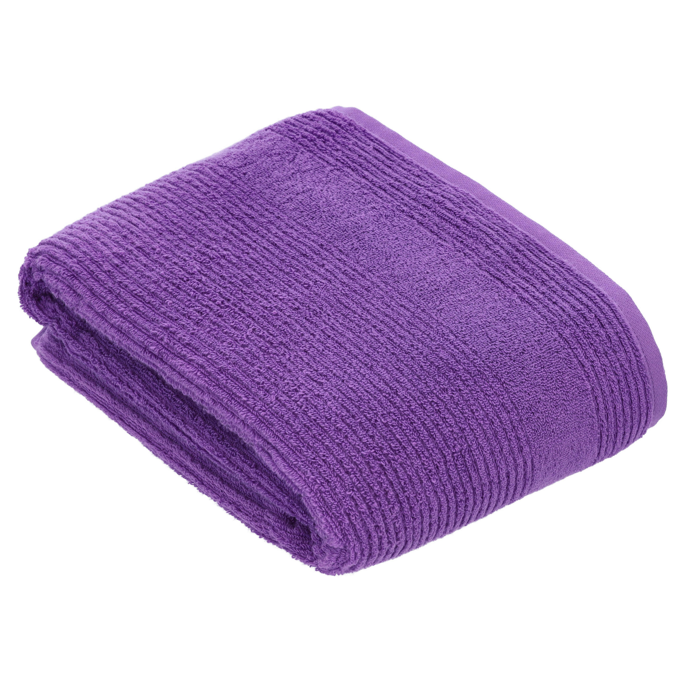 BADETUCH Tomorrow Violett 100/150 cm  - Violett, Basics, Textil (100/150cm) - Vossen