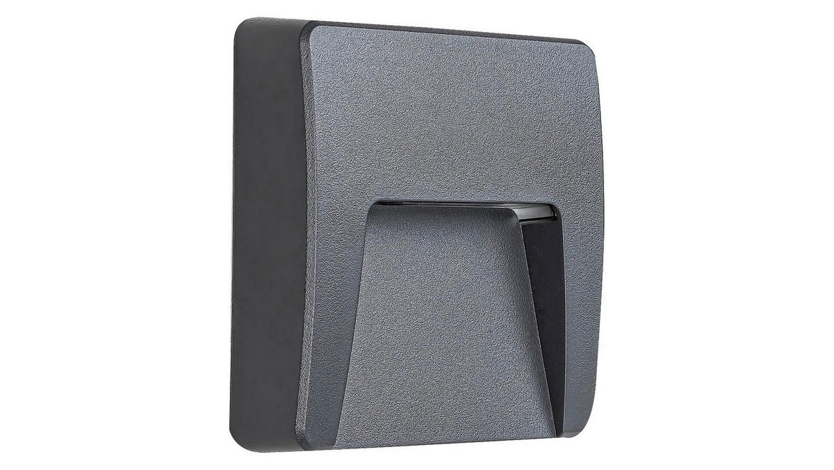 ZUNANJA STENSKA SVETILKA  Trento  12/12 cm           - antracit, Basics, umetna masa (12/12cm)