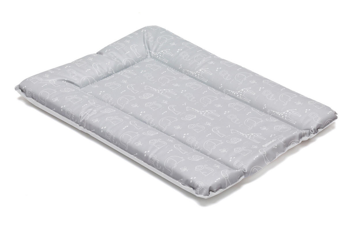 WICKELAUFLAGE - Weiß/Grau, Basics, Kunststoff (70/50/4cm) - Fillikid