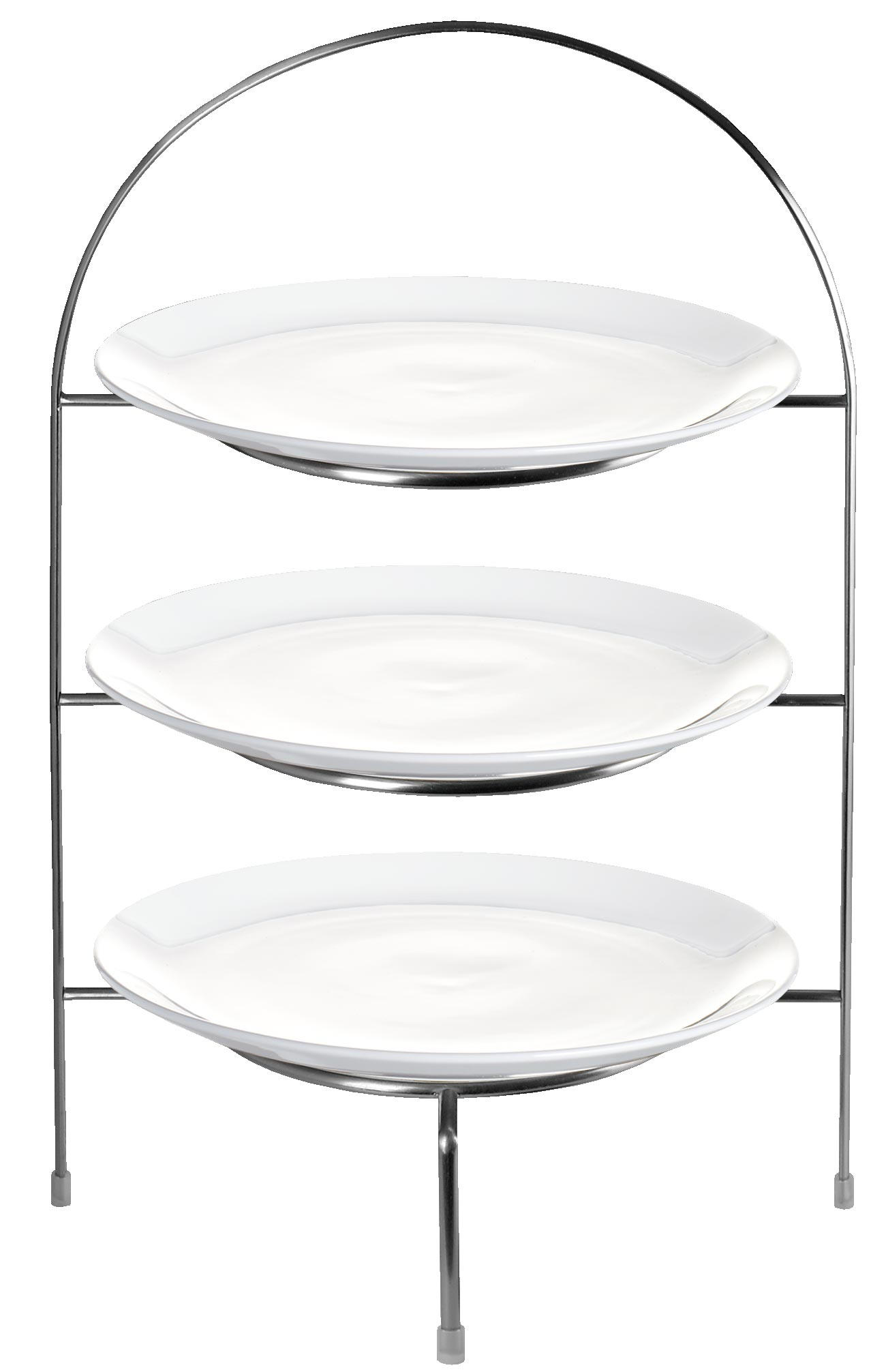 Etagere 3-stufig für Essteller 3-stöckig - Basics, Metall (27/49cm) - ASA