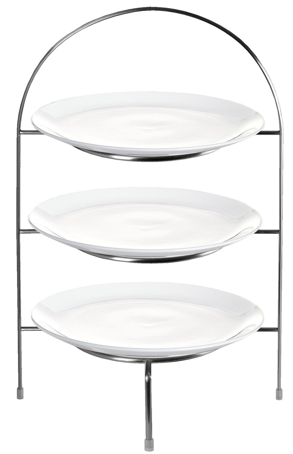 Etagere 3-stufig für Essteller 3-stöckig - Basics, Metall (27/49cm) - ASA