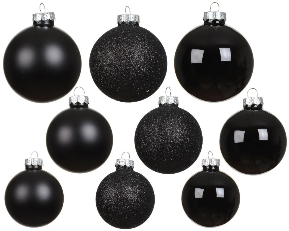 CHRISTBAUMKUGEL-SET  - Basics (7/7/0cm)