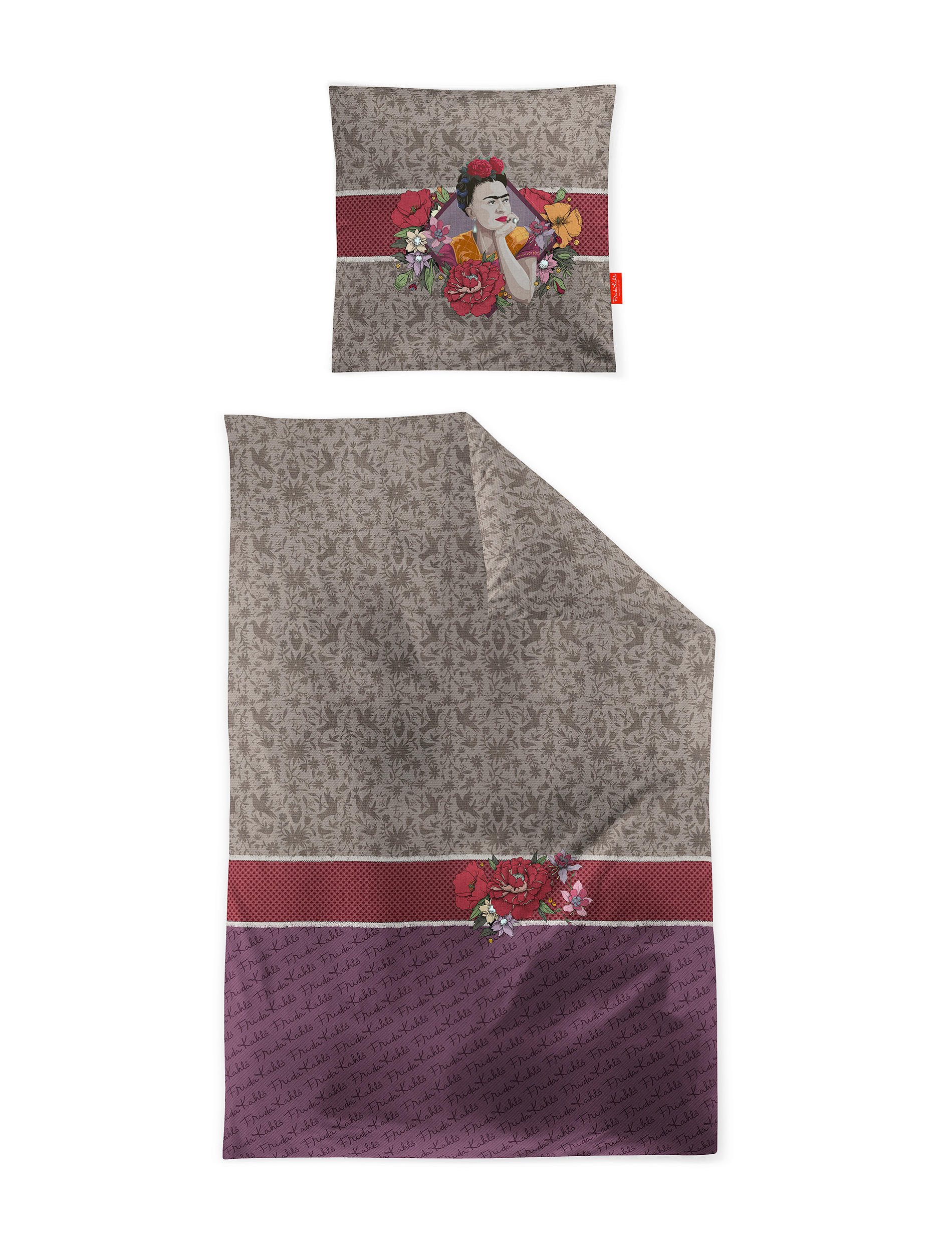 BETTWÄSCHE Makosatin 135/200 cm  - Multicolor, KONVENTIONELL, Textil (135/200cm) - Irisette