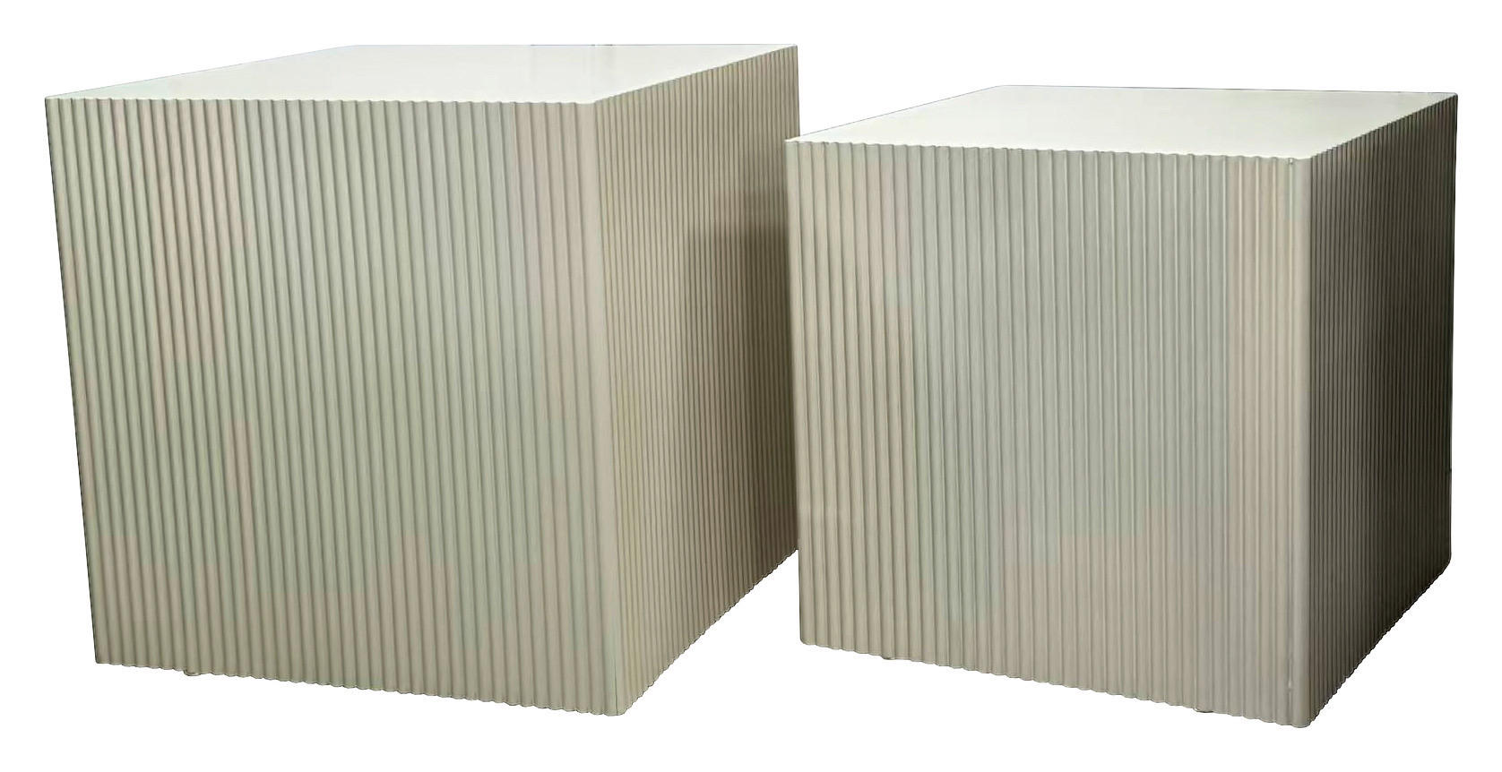 COUCHTISCHSET quadratisch Kaschmir  - Kaschmir, Design, Holzwerkstoff (45/40/45/40/45/40cm) - Xora