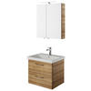 BADEZIMMER  in 60 cm  - Eichefarben/Weiß, KONVENTIONELL, Holzwerkstoff (60cm) - Pelipal