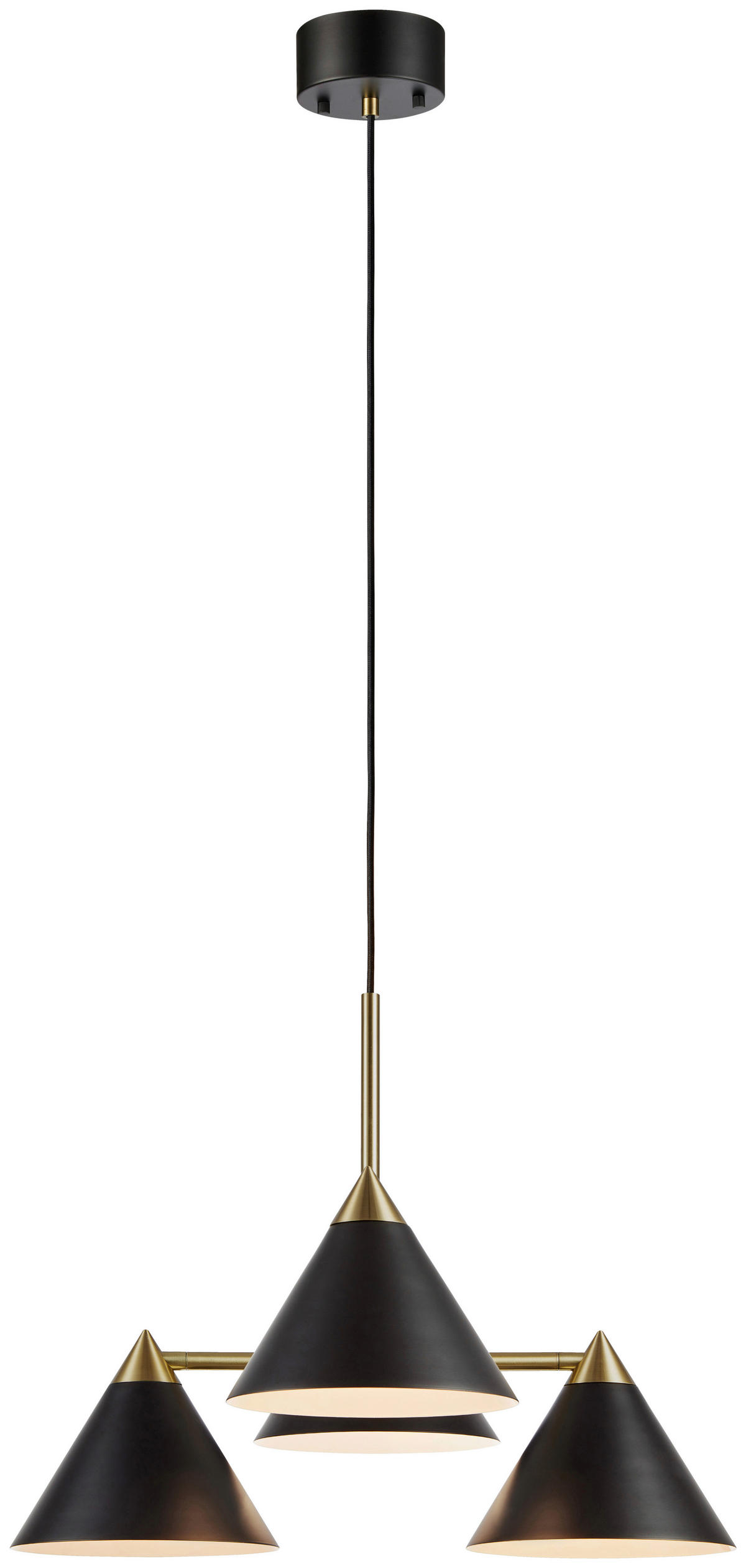 HÄNGELEUCHTE 57/46/57 cm  - Schwarz, Basics, Metall (57/46/57cm) - Markslöjd