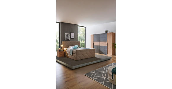 KLEIDERSCHRANK  in Grau, Eiche Artisan  - Eiche Artisan/Grau, KONVENTIONELL, Holzwerkstoff/Kunststoff (270,3/210/61,2cm) - Carryhome