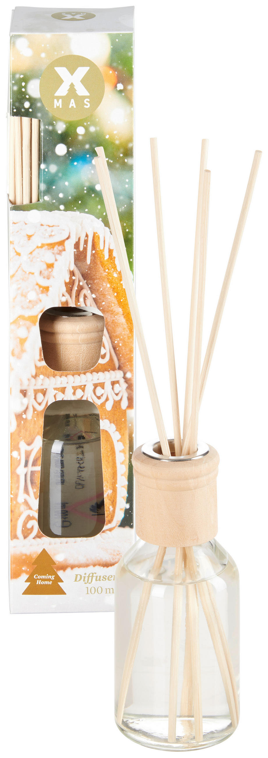 DIFFÚZOR  vanília, fahéj, karamella, marcipán  - natúr színű, Trend (5/24cm) - X-Mas