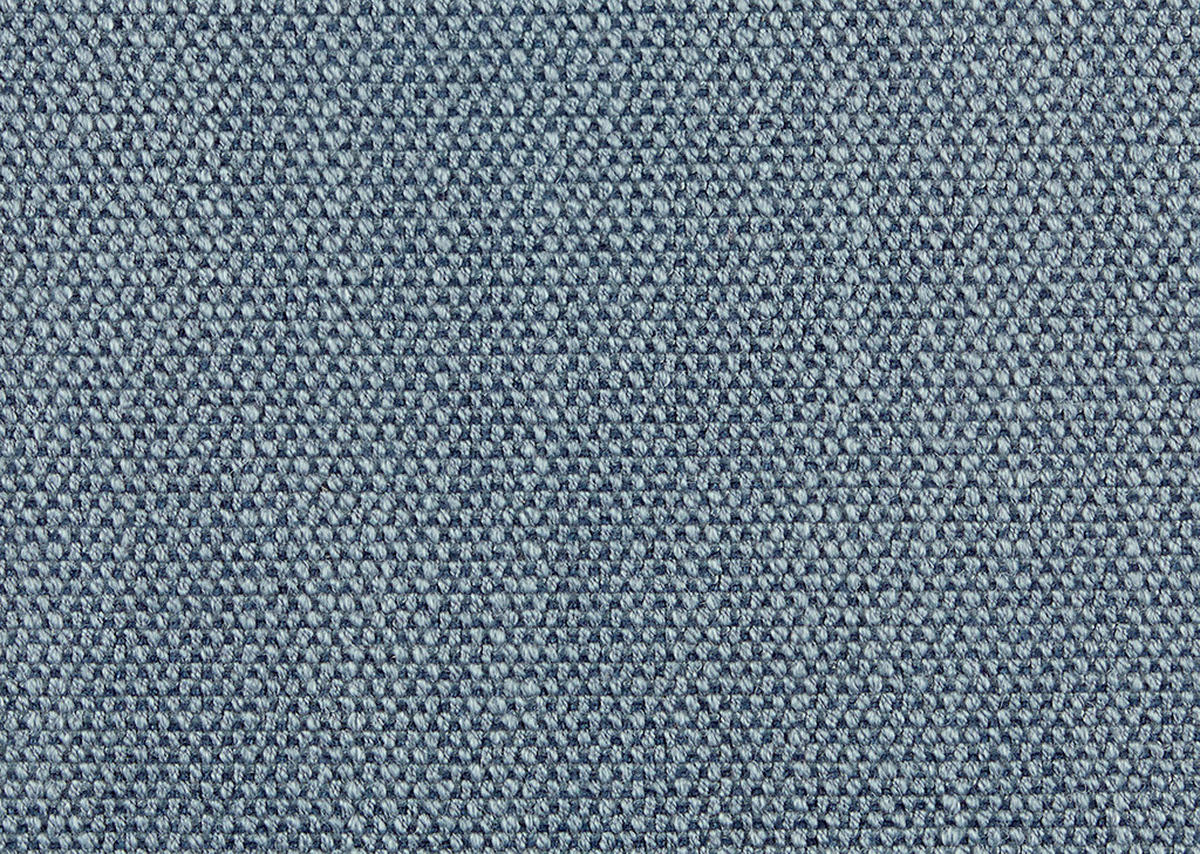 ECKSOFA  in Flachgewebe Blau  285/190 cm  - Blau/Schwarz, Design, Textil/Metall (285/190cm) - Johann Jakob