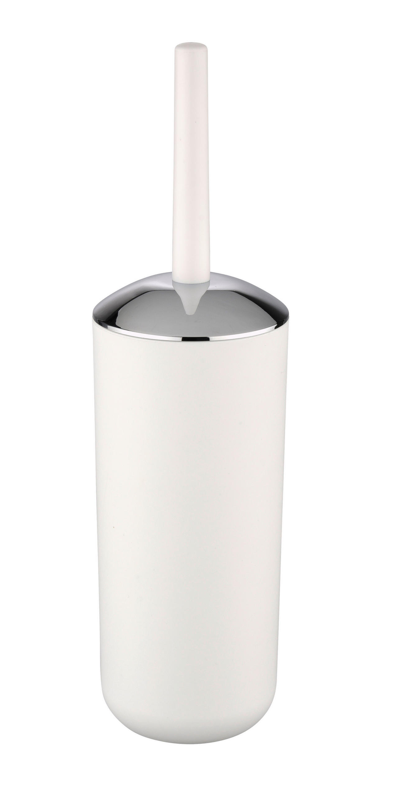 WC-BÜRSTENGARNITUR - Weiß, Basics, Kunststoff (10/37/10cm) - Wenko