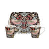 SET KAFFEMUGGAR William Morris 3 delar  - brun, Design, plast/keramik (18ml) - Morris & Co