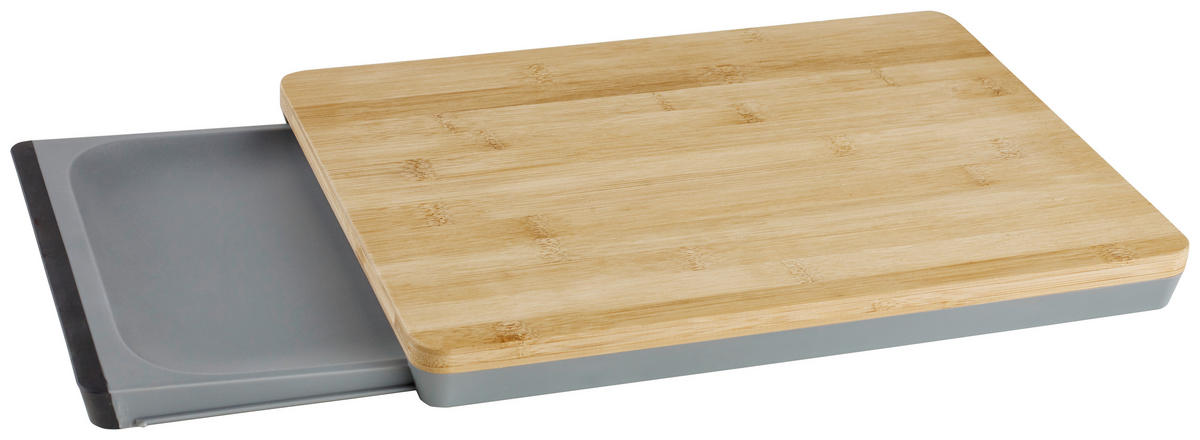 VÁGÓDESZKA - barna/fekete, Basics, műanyag/fa (37/27,5/3,3cm) - Homeware Profession.