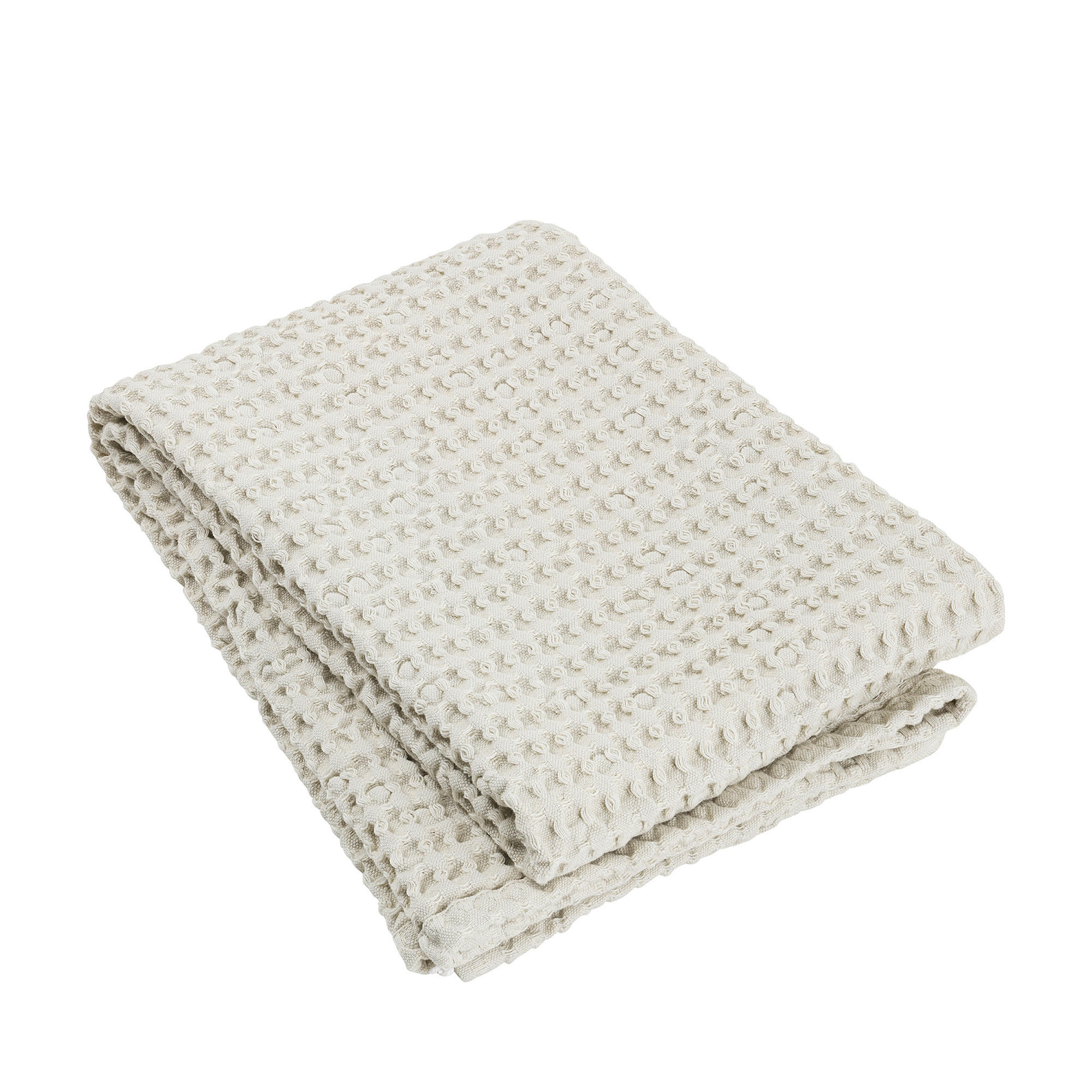 BADETUCH CARO Beige 140/70 cm  - Beige, KONVENTIONELL, Textil (140/70cm) - Blomus
