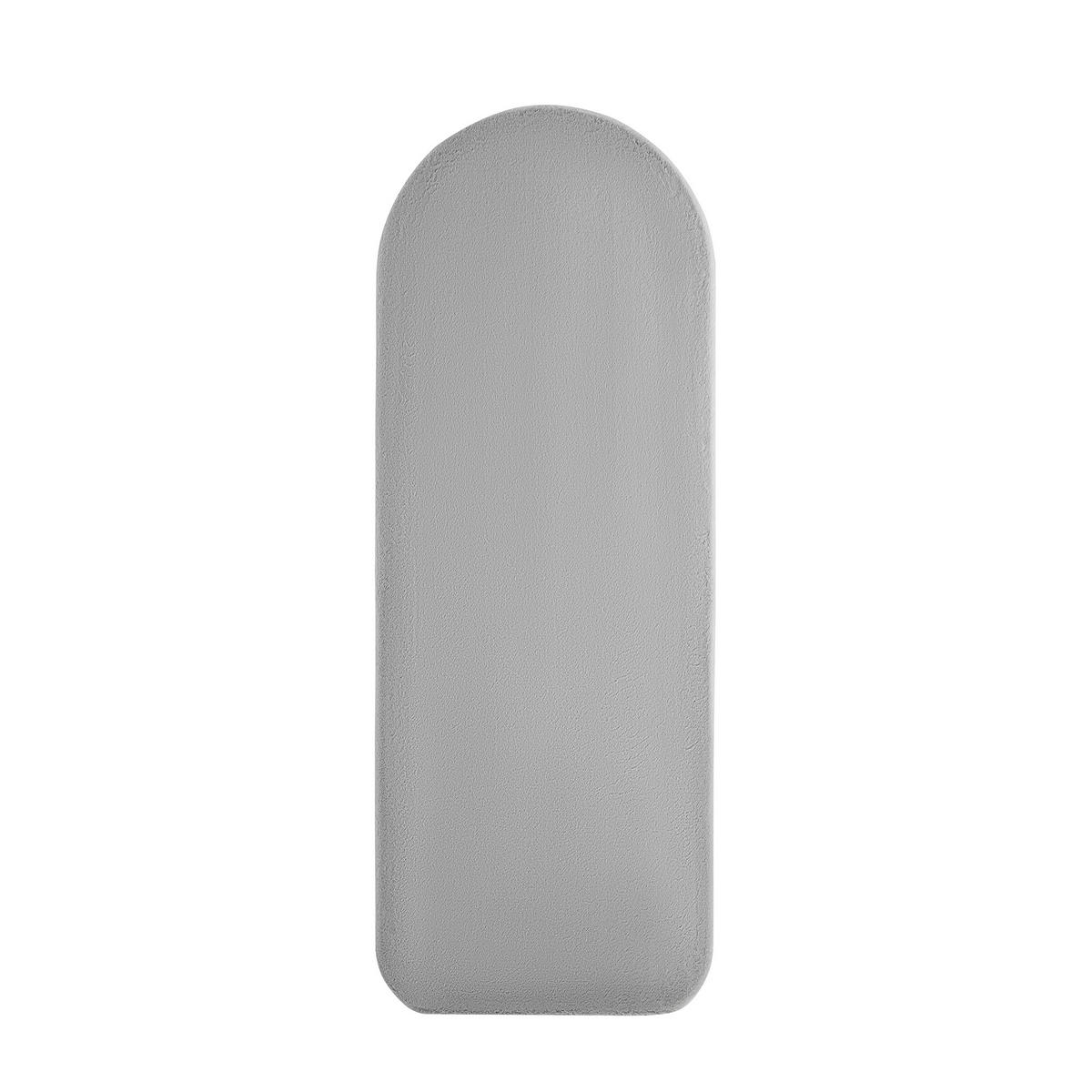 STANDSPIEGEL 60/160/3 cm  - Hellgrau, Design, Glas/Holzwerkstoff (60/160/3cm) - Livetastic