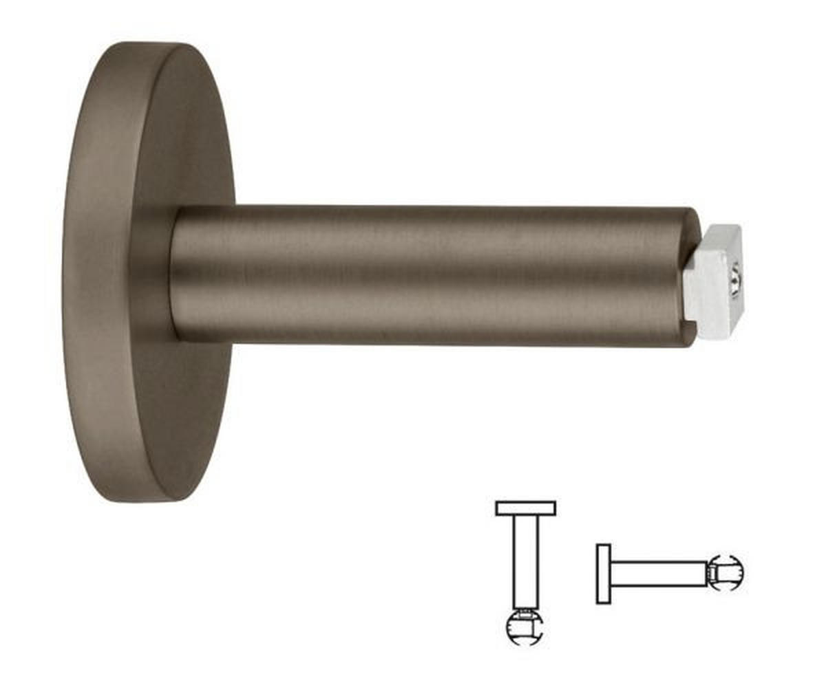 TRÄGER  - Bronzefarben, Basics, Metall (5,3/7,5cm) - Homeware