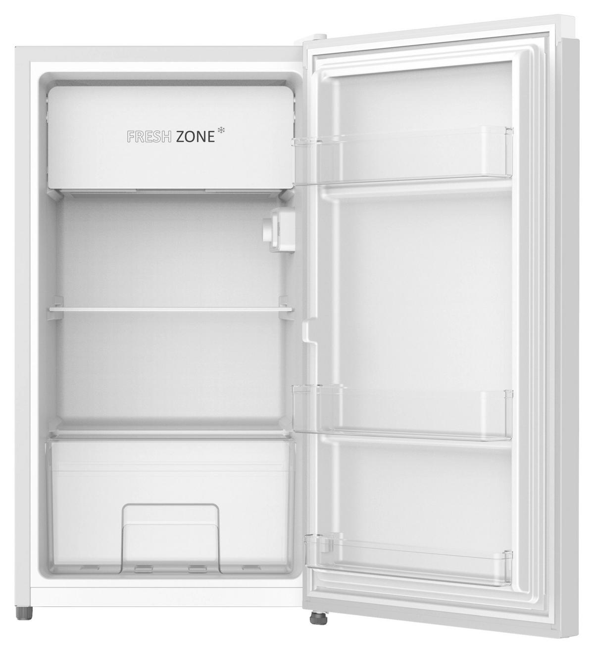 KÜHLSCHRANK  - Weiß, Basics, Glas/Kunststoff (44,5/47/83.5cm) - Atrigo