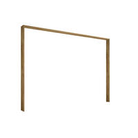 DÍSZKERET - Artisan tölgy, Konventionell, faalapú anyag (280/230/23cm) - Xora